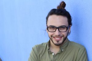young man who needs gummy smile correction in Houston